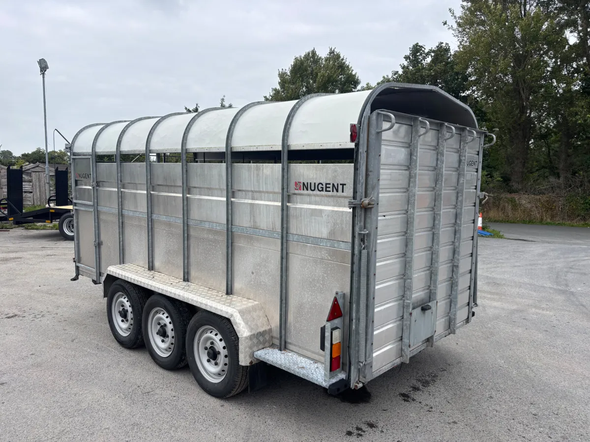 nugent 14ft livestock trailer - Image 2