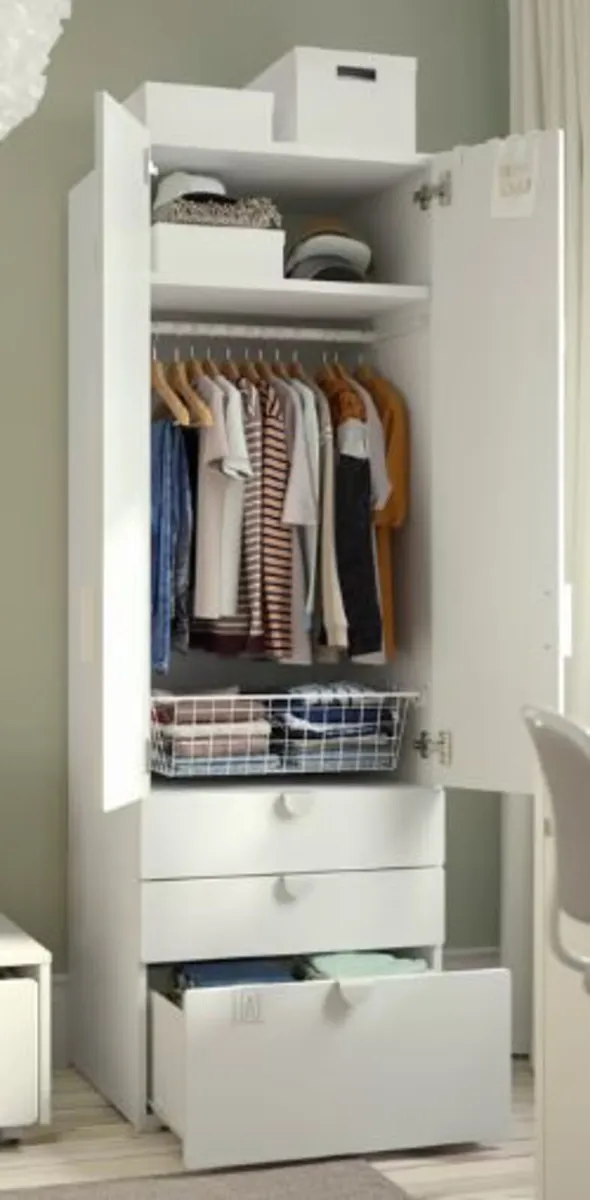 Wardrobe IKEA 60x57x181 | Only 2 months of use - Image 3