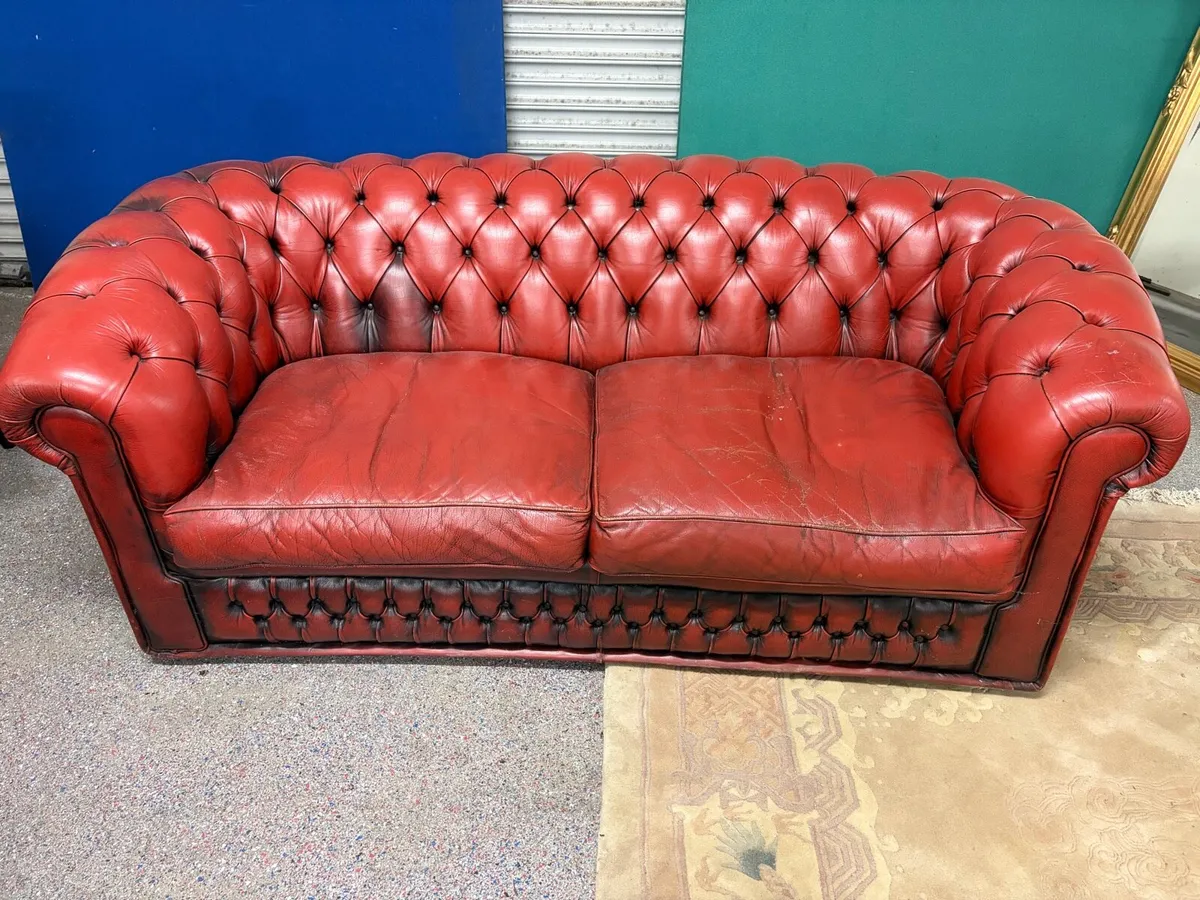 Vintage Chesterfield Couch - Image 2