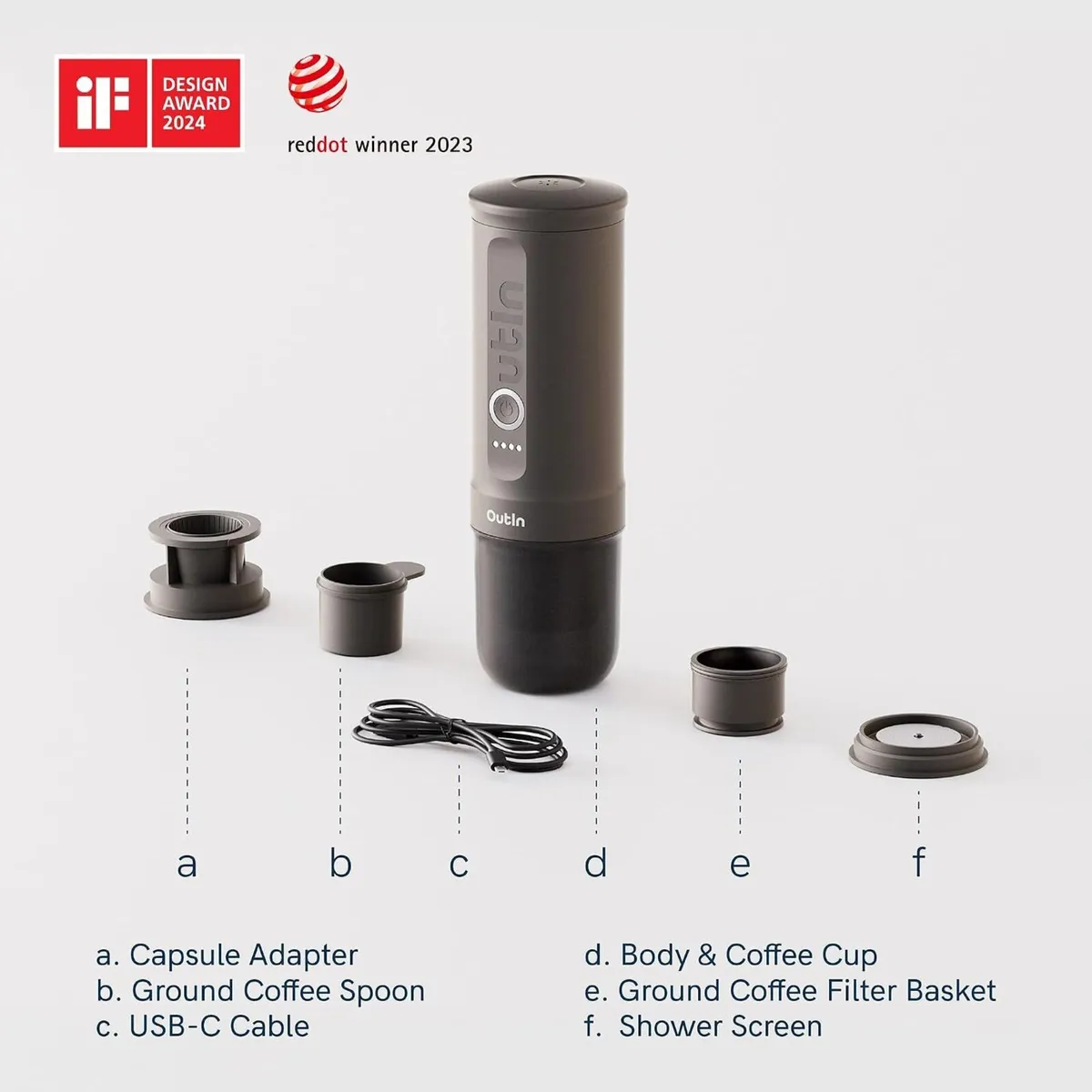 Portable Electric Espresso Machine Travel Coffee - Image 2