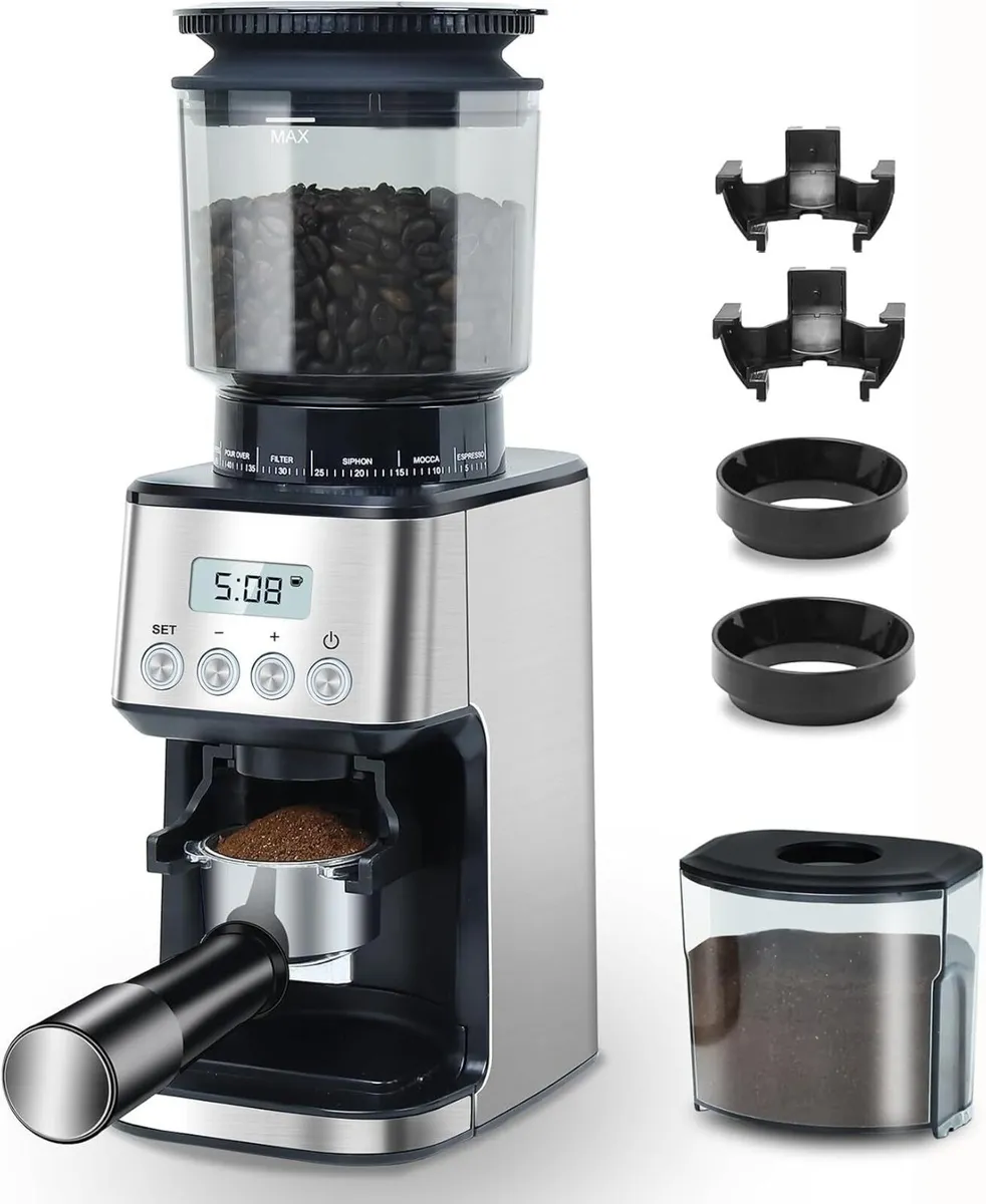 Conical Burr Coffee Grinder Electric 51 Precise - Image 1