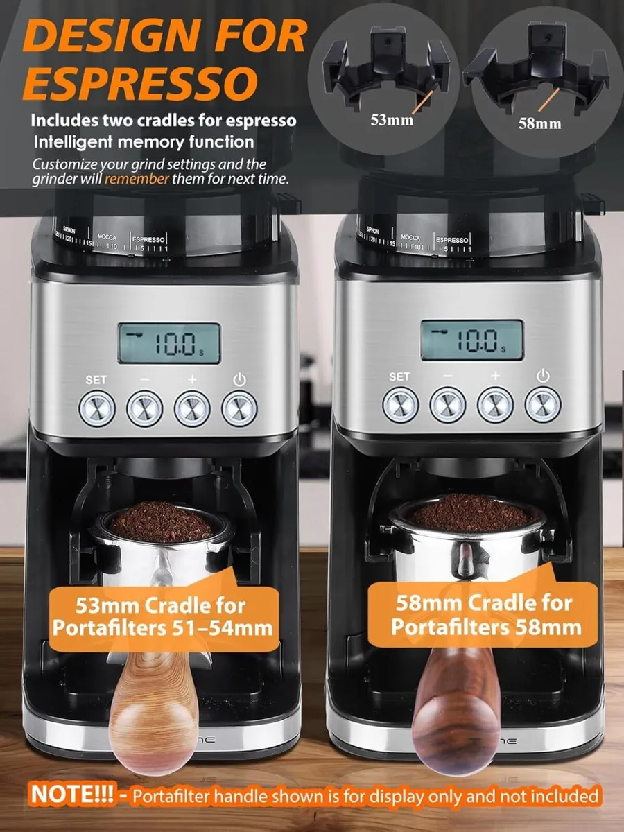 Conical Burr Coffee Grinder Electric 51 Precise - Image 3