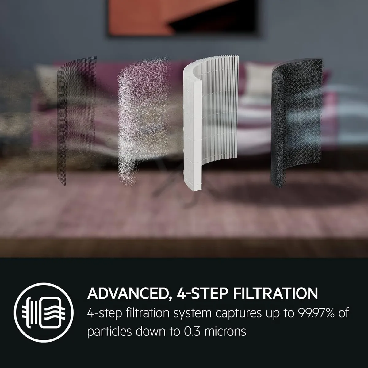 Pure Compact Air Purifier for Home Connected - Image 3
