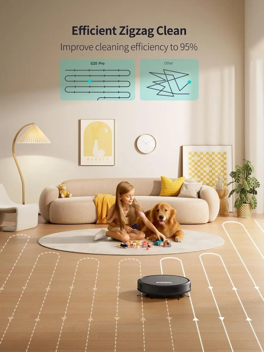 Robot Vacuum Cleaner with Mop 8000pa Ultra - Image 4