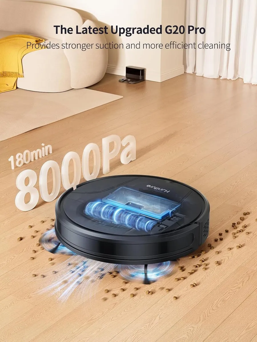 Robot Vacuum Cleaner with Mop 8000pa Ultra - Image 2