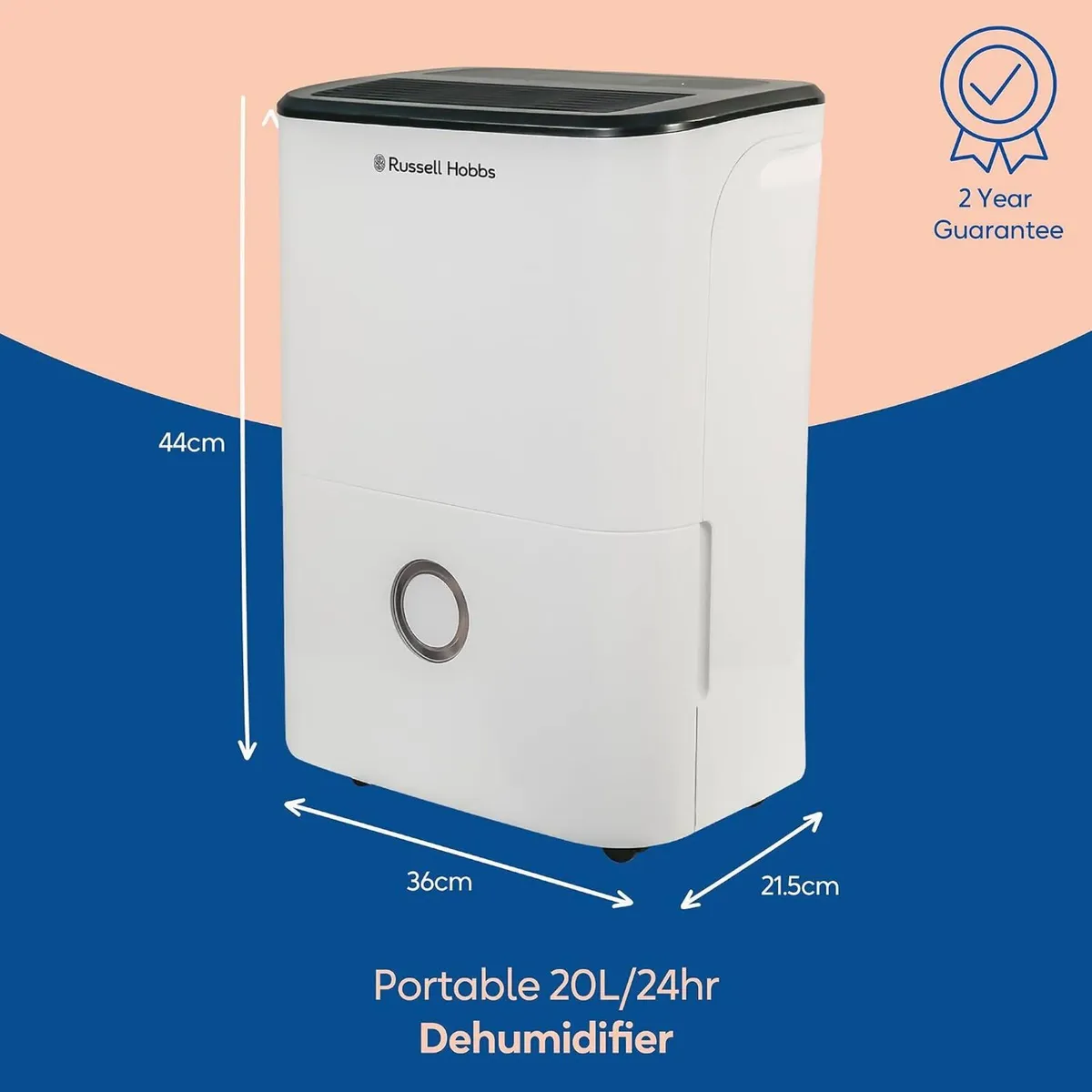 Dehumidifier 20 Litre Day for Damp Mould Moisture - Image 2