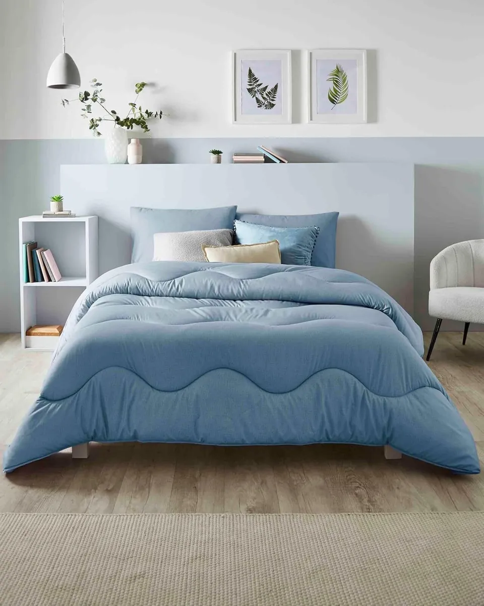 Duvet 4.5 Tog Linen Twilight Super King - Image 1