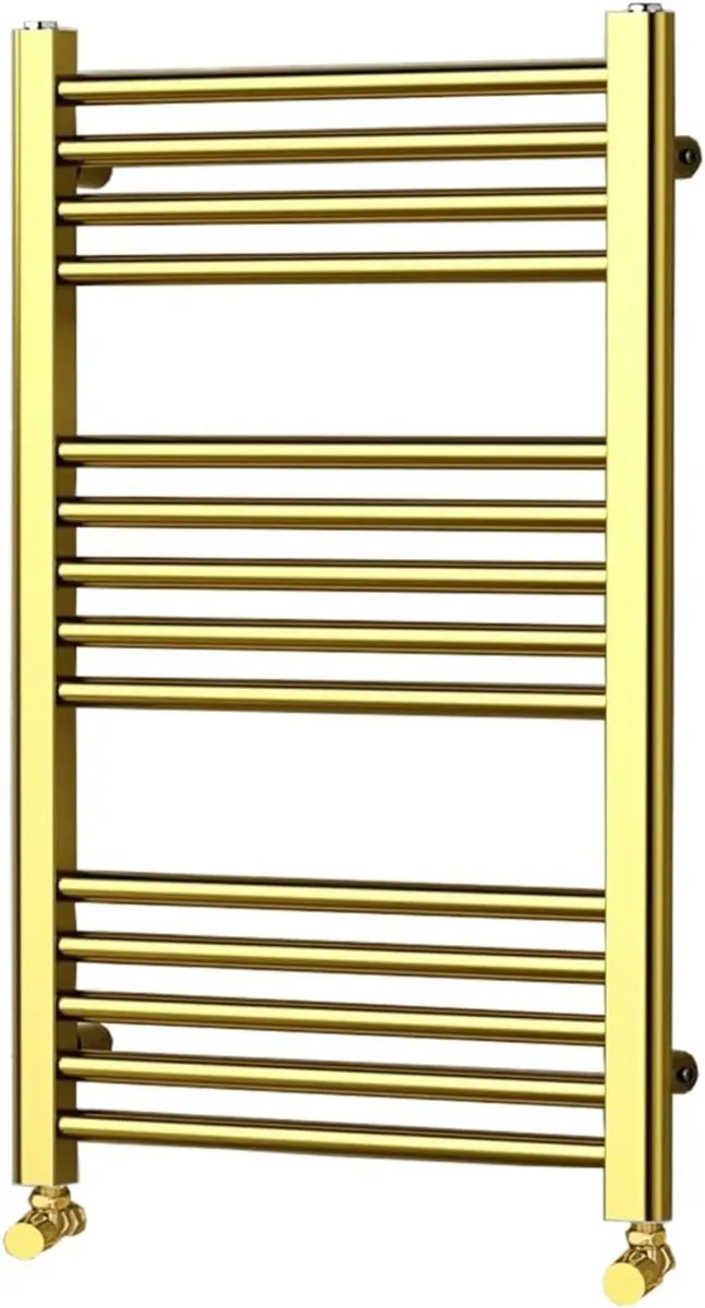 Bathroom Towel Rail Heated Radiator Wall Mounted - Image 1