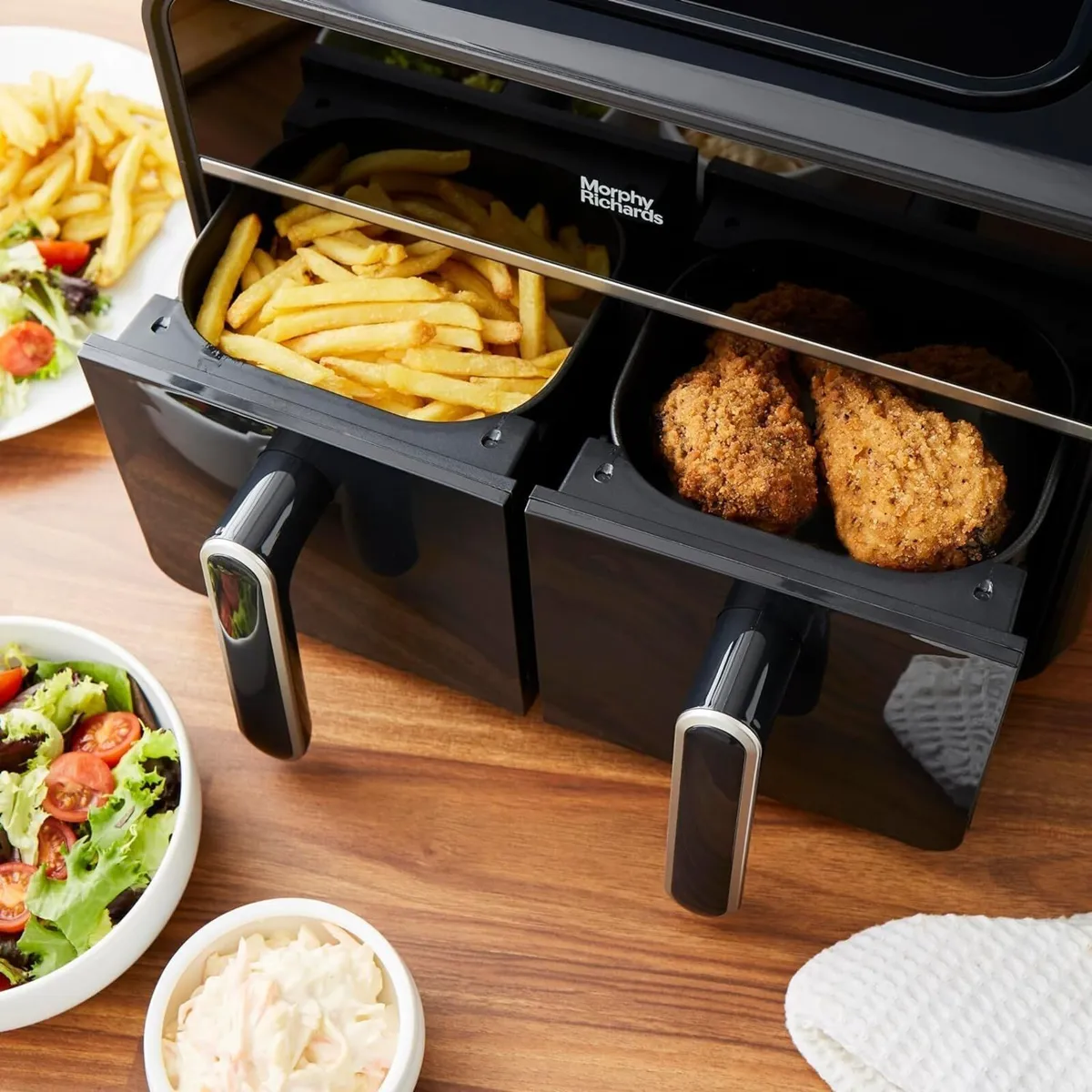 Digital Dual Zone Airfryer Compact Space Saving - Image 4