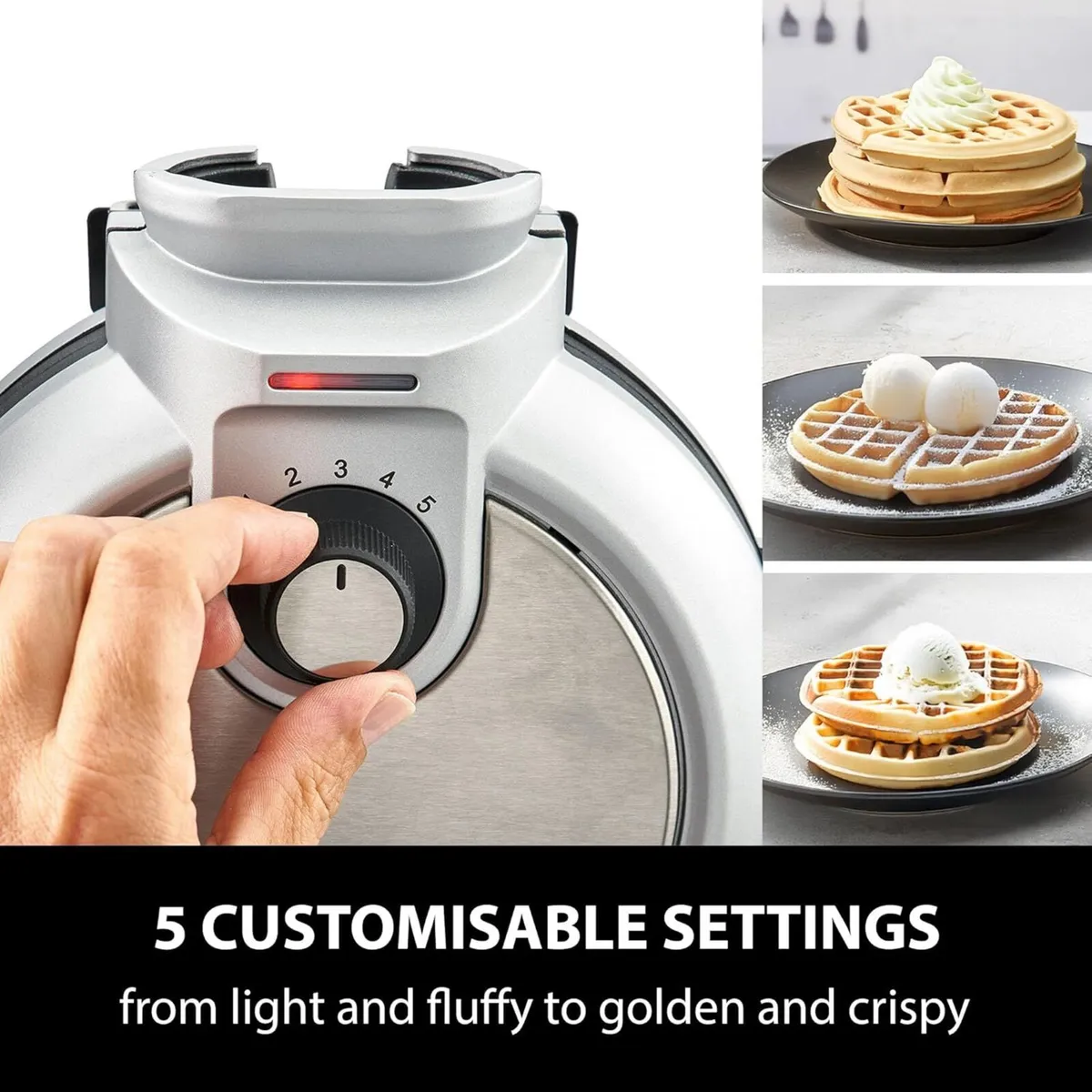 Design Waffleup Belgian Waffle Maker - Image 2