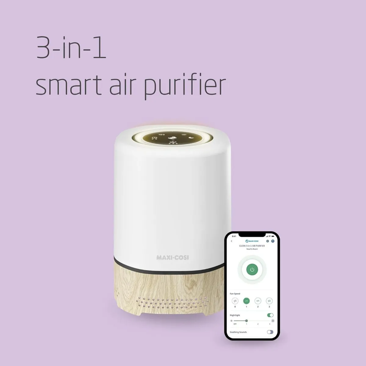 Clean 3-In-1 Air Purifier Hepa H13 Filter - Image 3