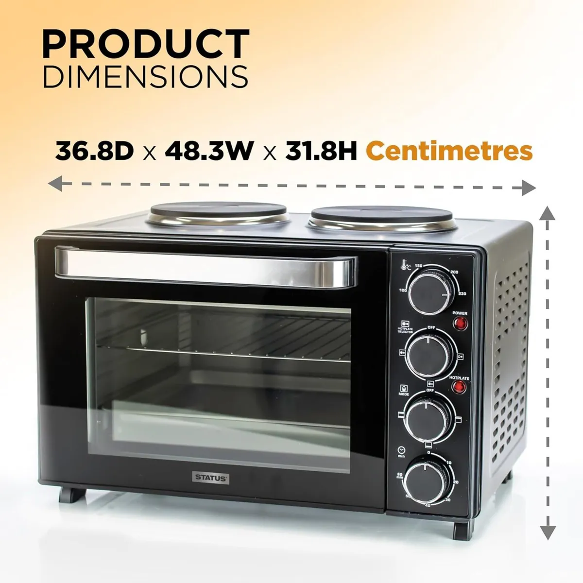 Amarillo Mini Oven 25L - Image 2