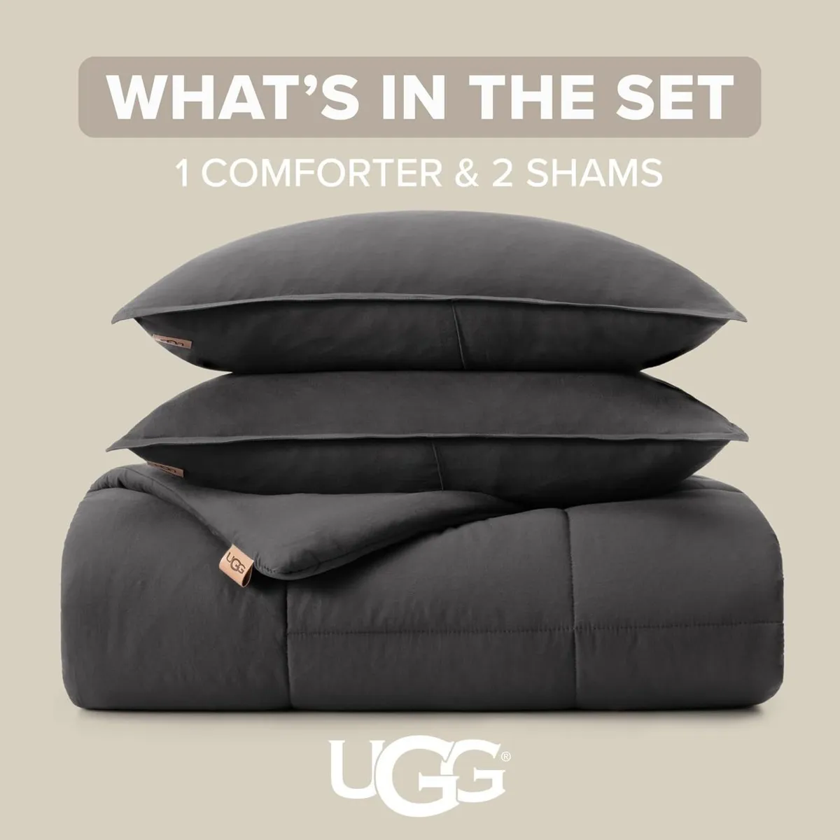 Leonora Comforter Set with 2 Pillow Shams - Image 4