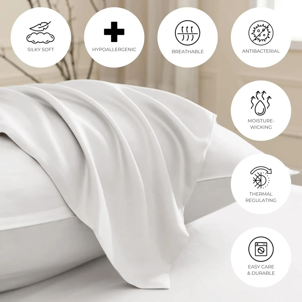 Cube Home Luxury Bedding 3 Pcs Set 100 - Image 3