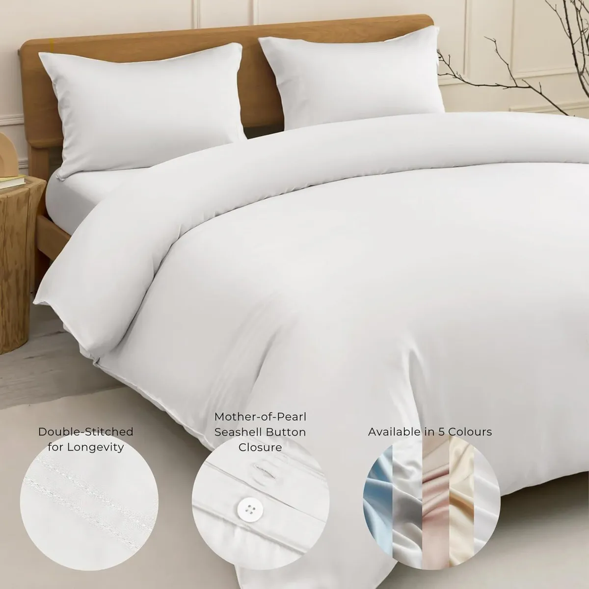 Cube Home Luxury Bedding 3 Pcs Set 100 - Image 4
