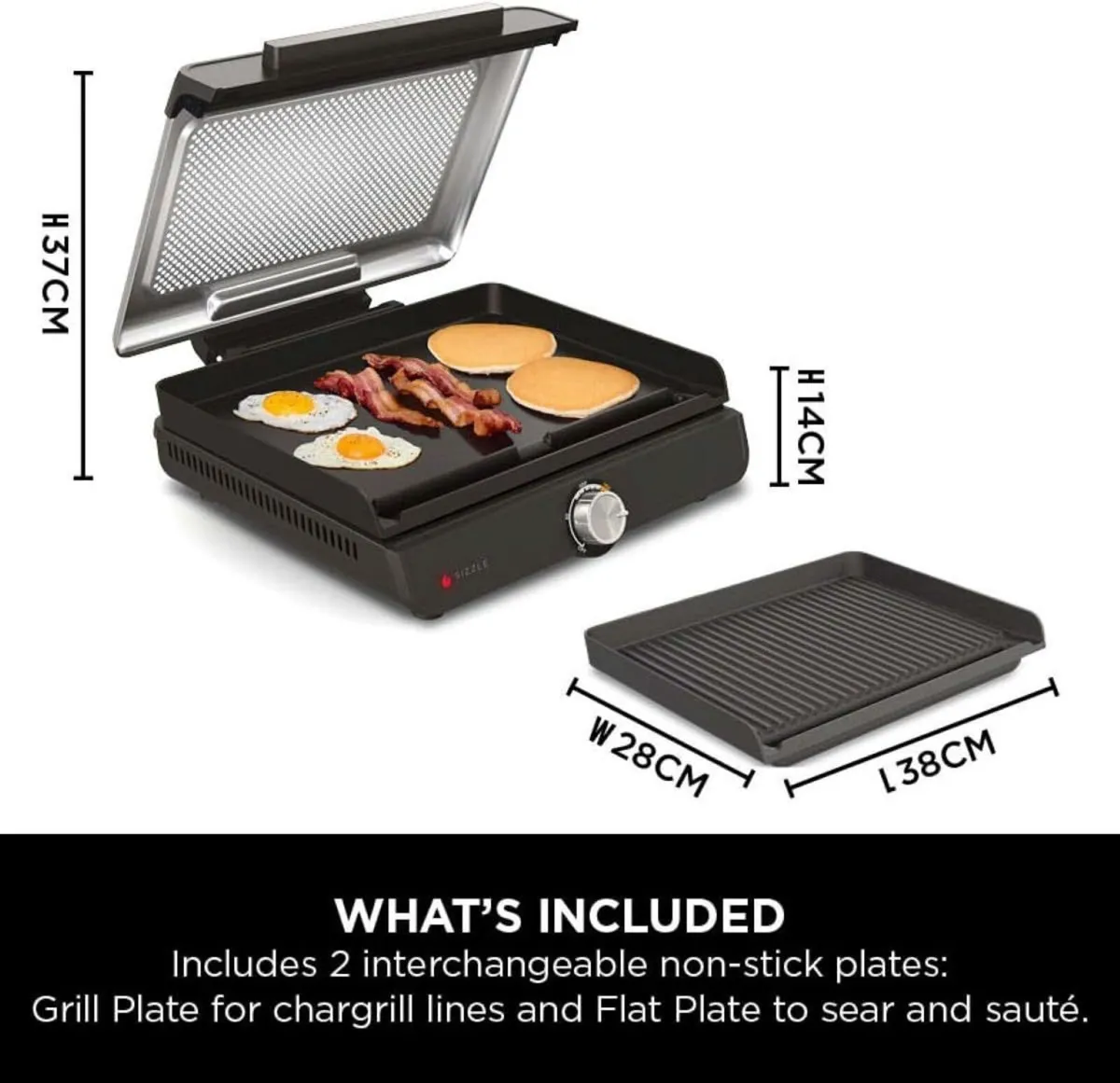 Sizzle Low Smoke Electric - Image 2
