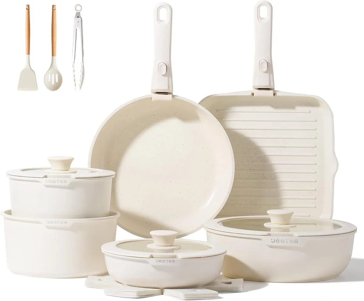 Pots and Pans Set Non Stick 25pcs - Image 1