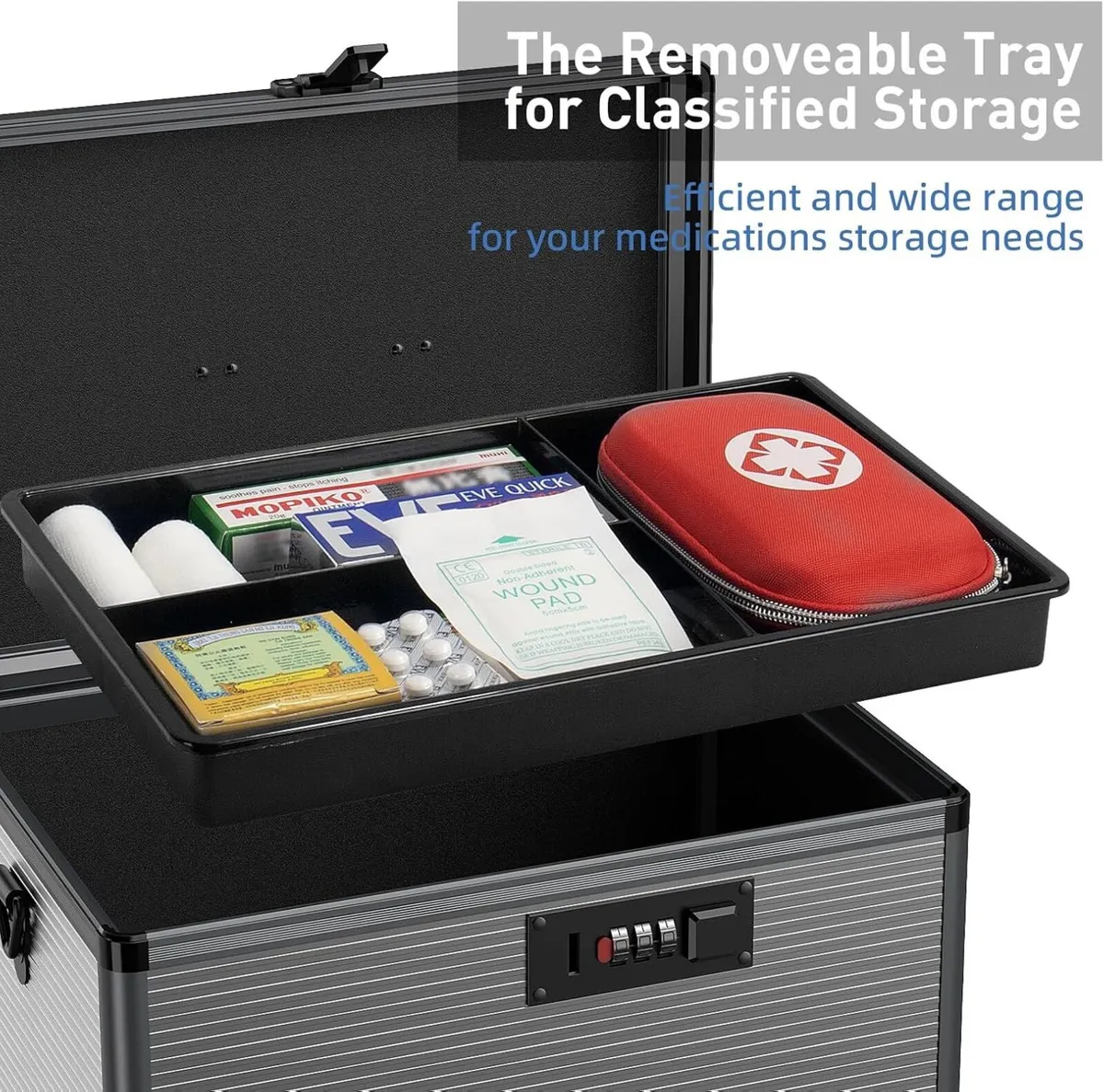 Medicine Lock Box with Code Lockable - Image 3