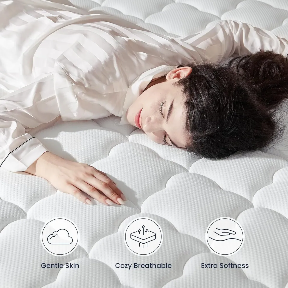 Mattress Memory Foam Srpung 12 Inch Hybrid - Image 4