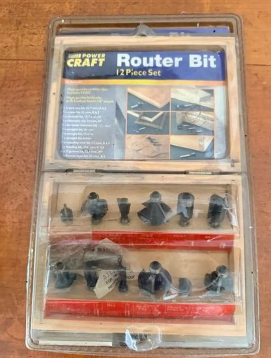 Router bits - unused - Image 1