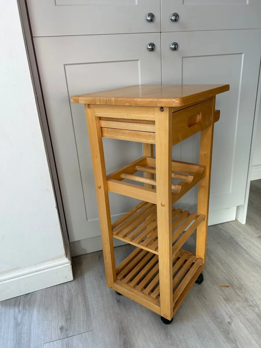 Wooden trolley - Image 2