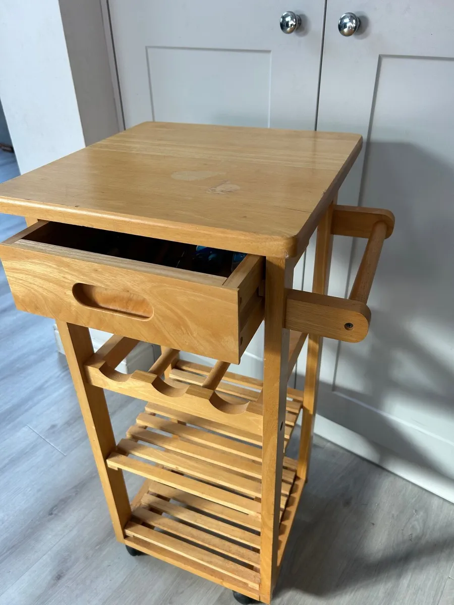 Wooden trolley - Image 3