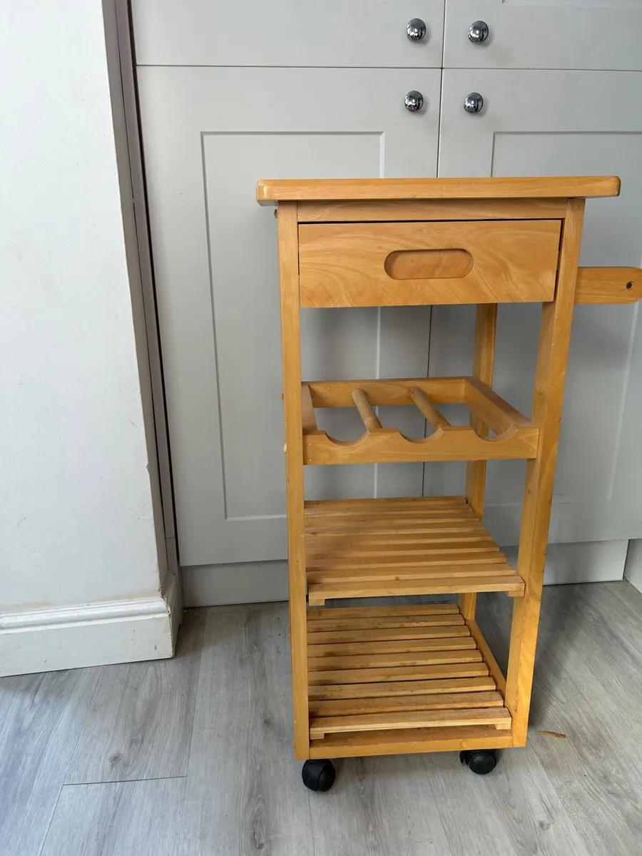 Wooden trolley - Image 4