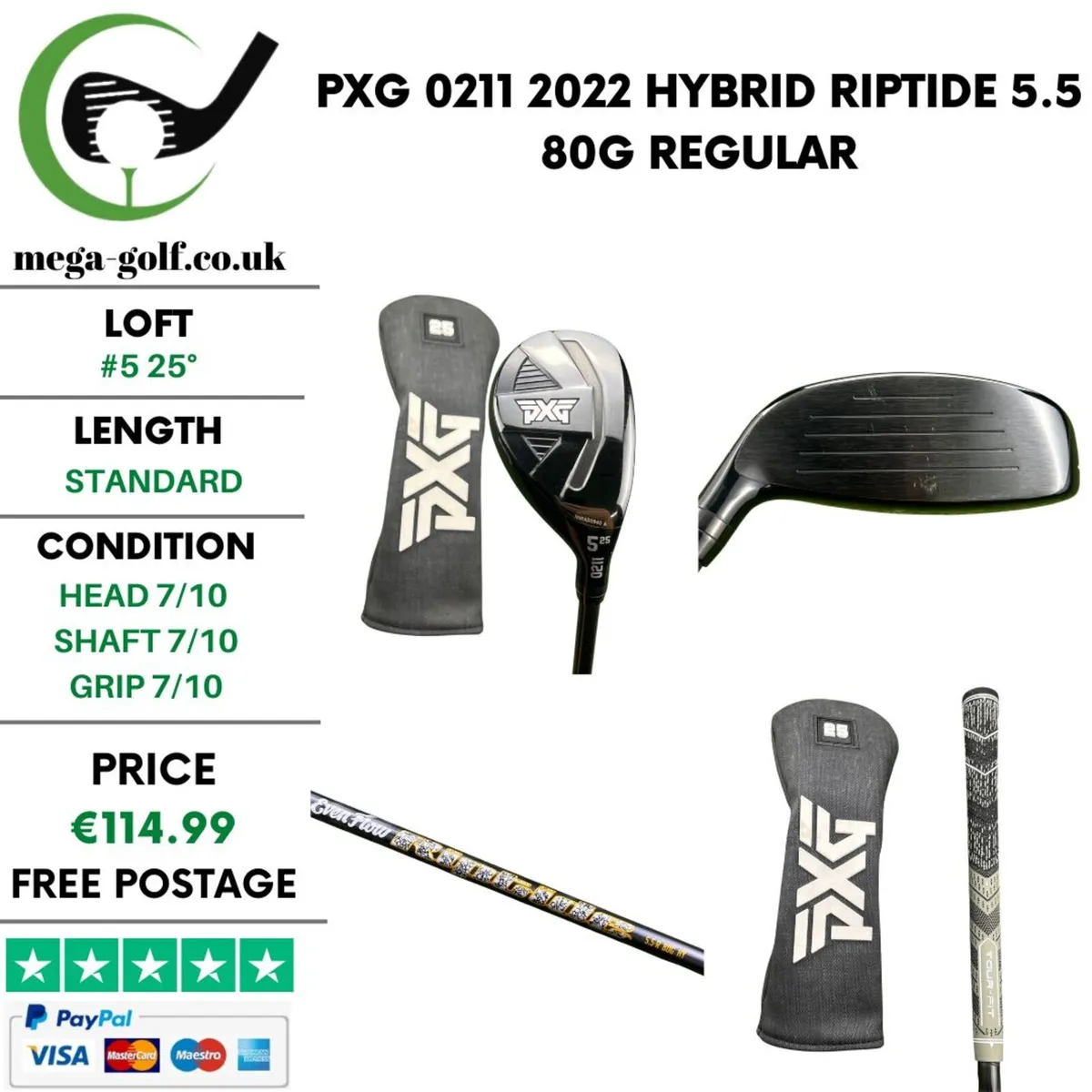 PXG 0211 2022 Hybrid / #5 25° / Regular - Image 1