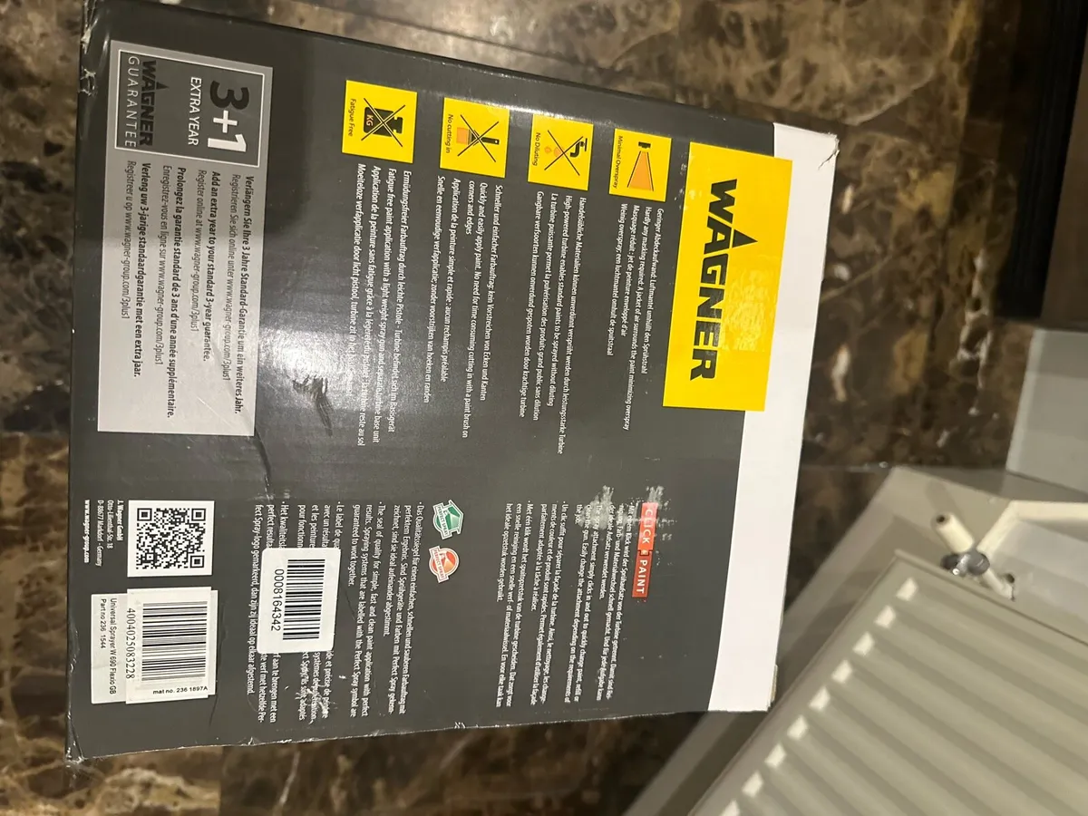 Wagner W 690 Flexio paint sprayer brand new - Image 2