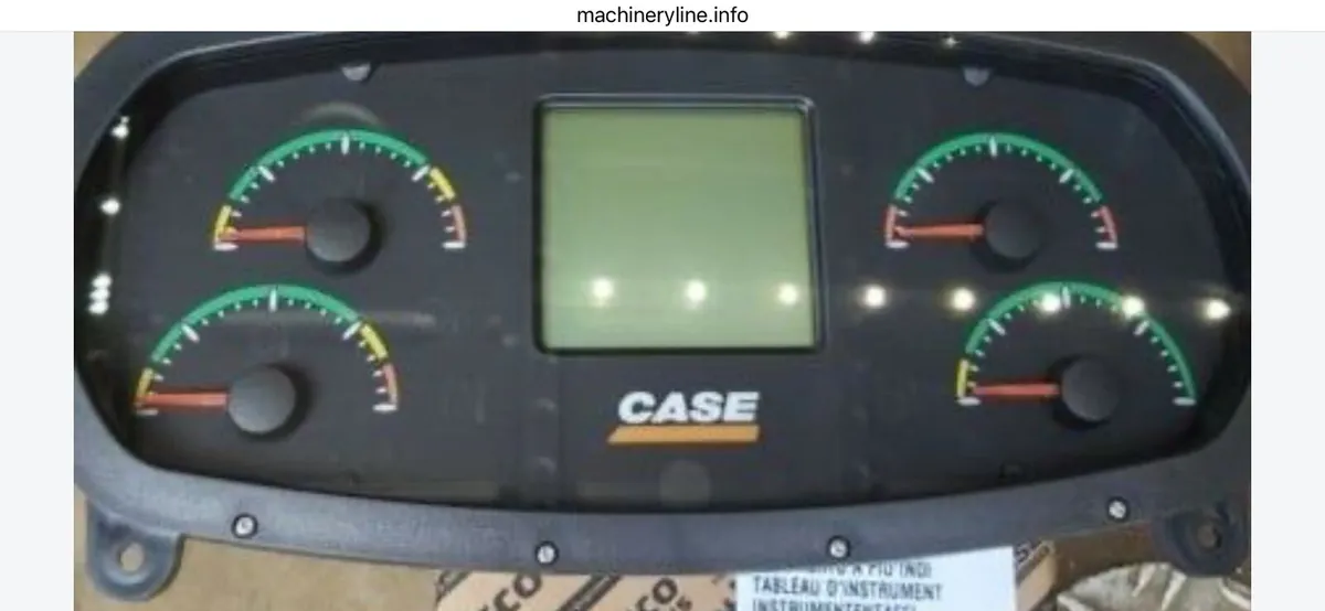 Case model F Loading shovel monitor repair - Image 1