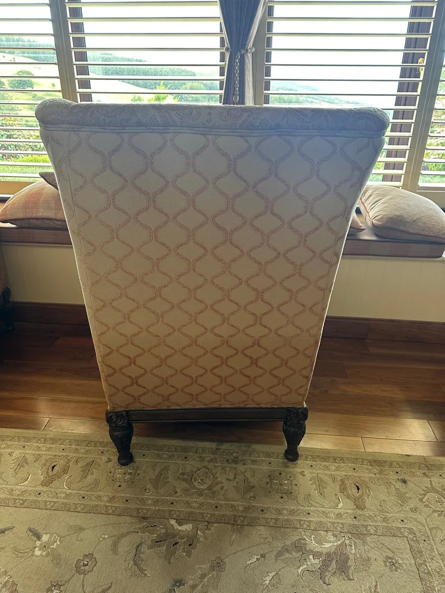 Queen Anne Chairs Pair - Image 3