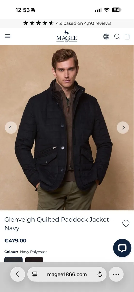 Magee mens jacket - Image 1