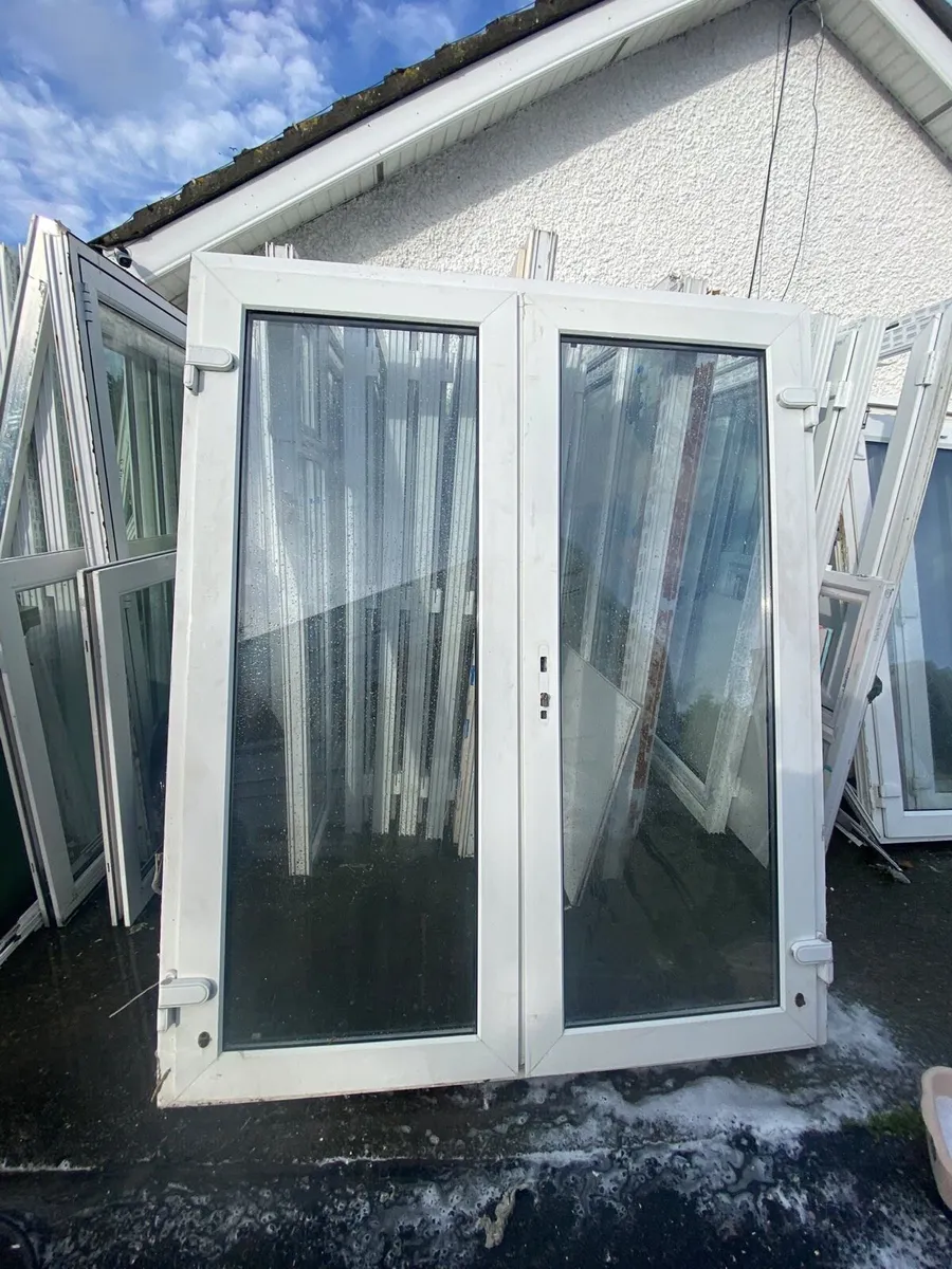PVC French doors