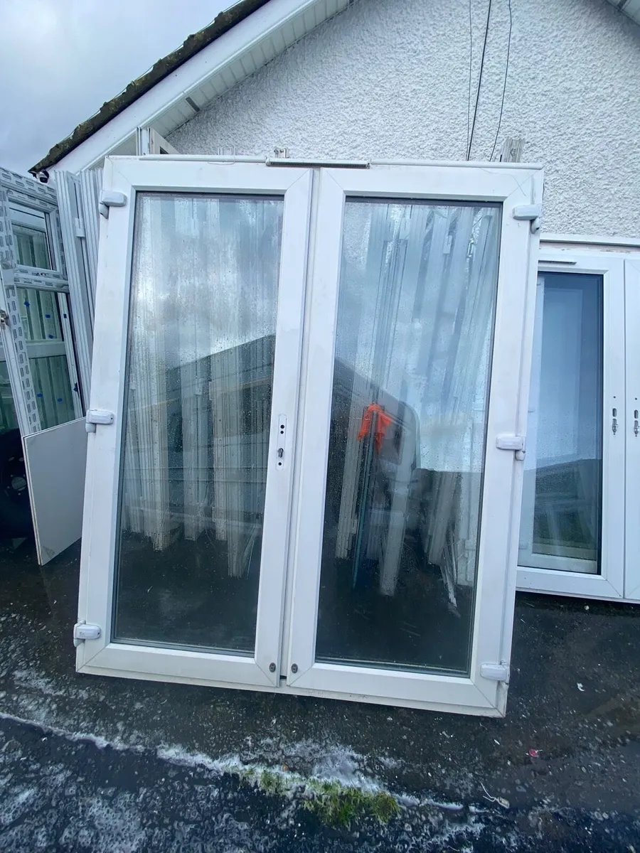 PVC French doors