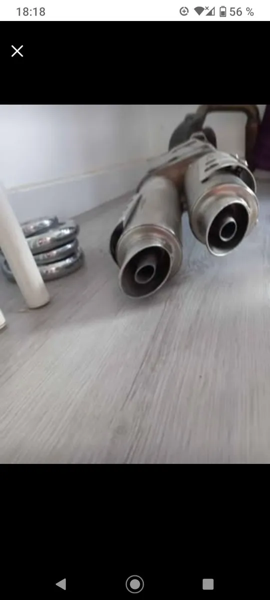 Brand new Arrow exhaust for Fantic Caballero 500. - Image 1