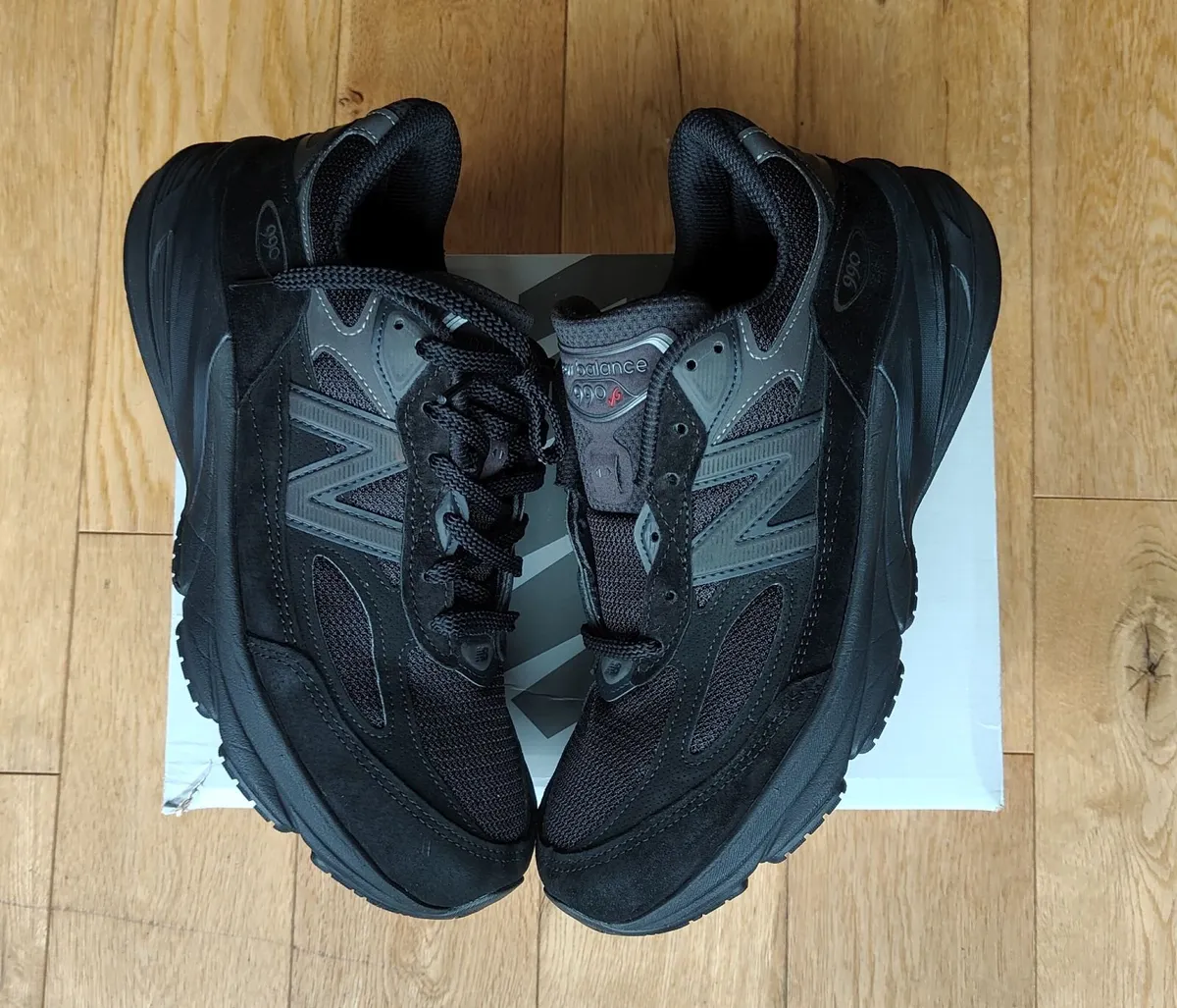 New Balance 990v6 Triple Black, size 43 (27.5 cm - Image 4
