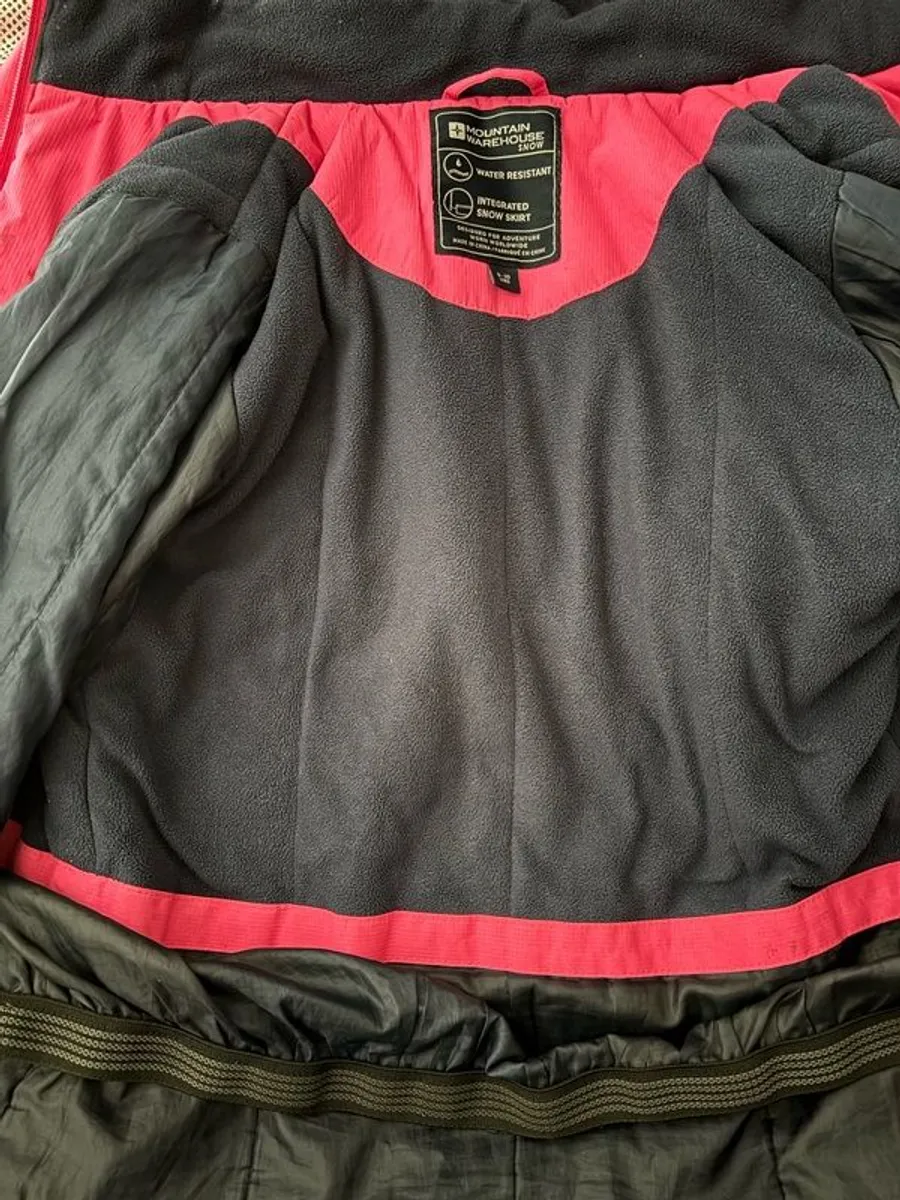 Mountain Warehouse Snowdrop Printed Kids Ski Jacket - Image 3