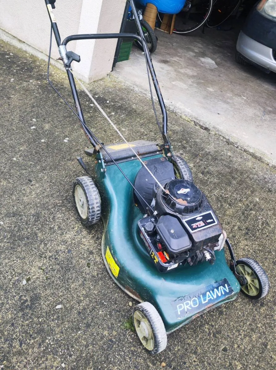Pro Lawn Petrol Lawnmower Briggs and Stratton - Image 1