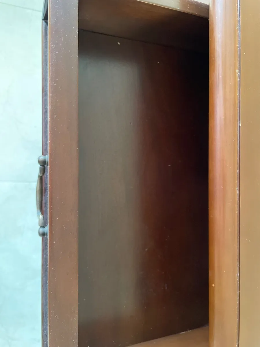 Mahogany console table with 2 drawers - Image 3