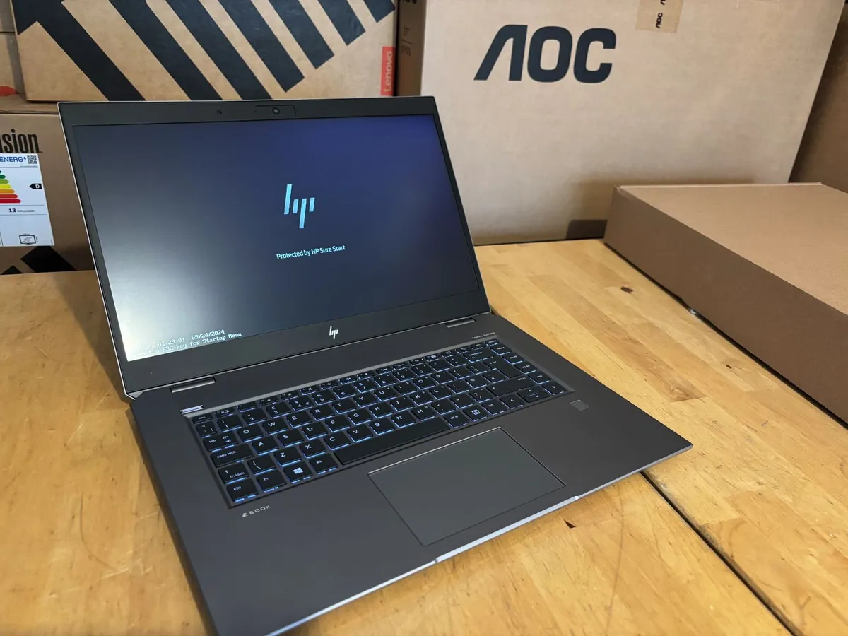 HP zBook Studio Slimline Workstations-32Gb-i7-Deli - Image 4