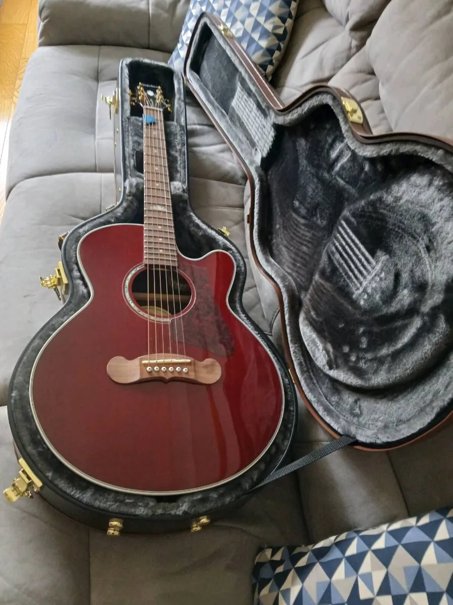 Epiphone EJ200 Coupe and fitted Epi case - Image 2