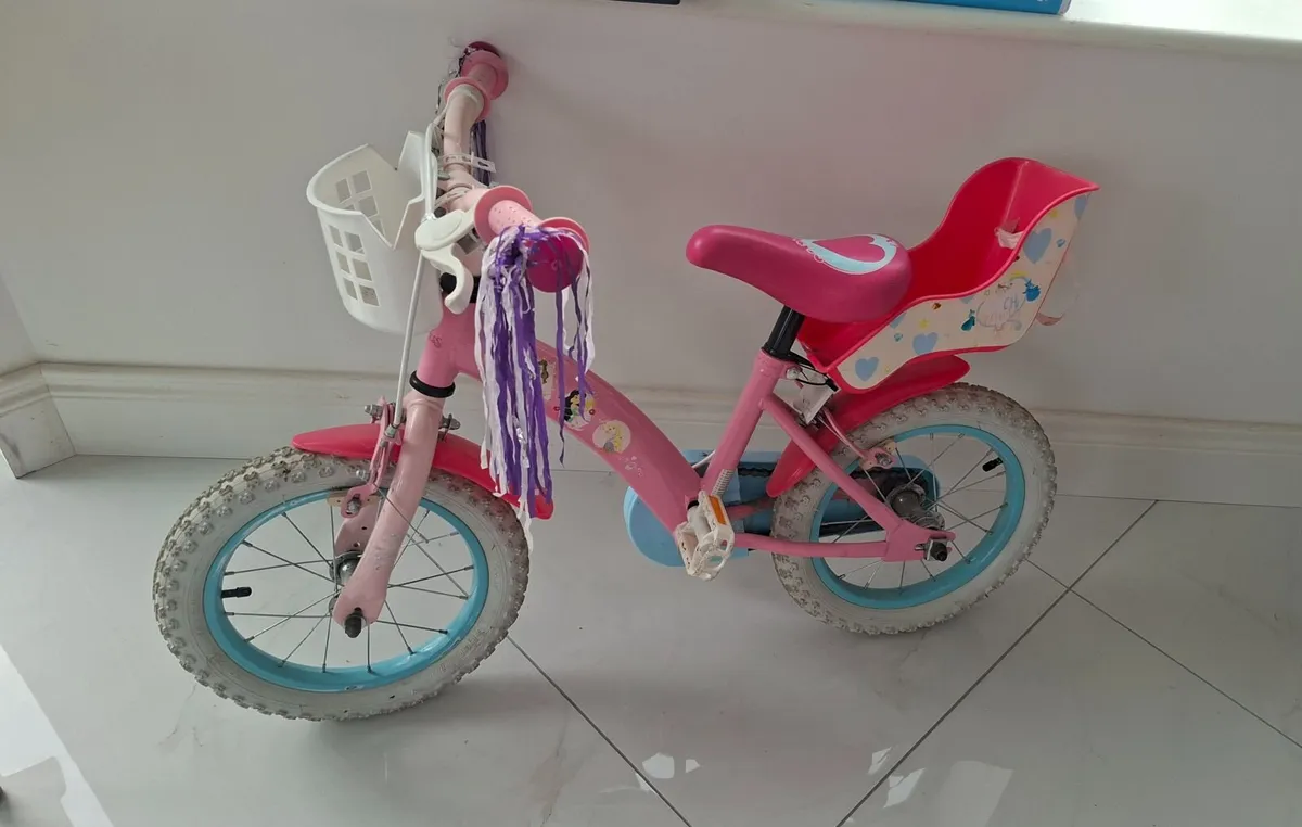 14 Inch Disney Princess Bike - Image 1