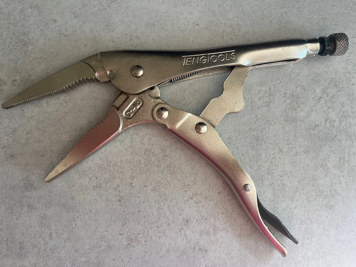 LONG NOSE POWER GRIP PLIER 170MM - Image 1