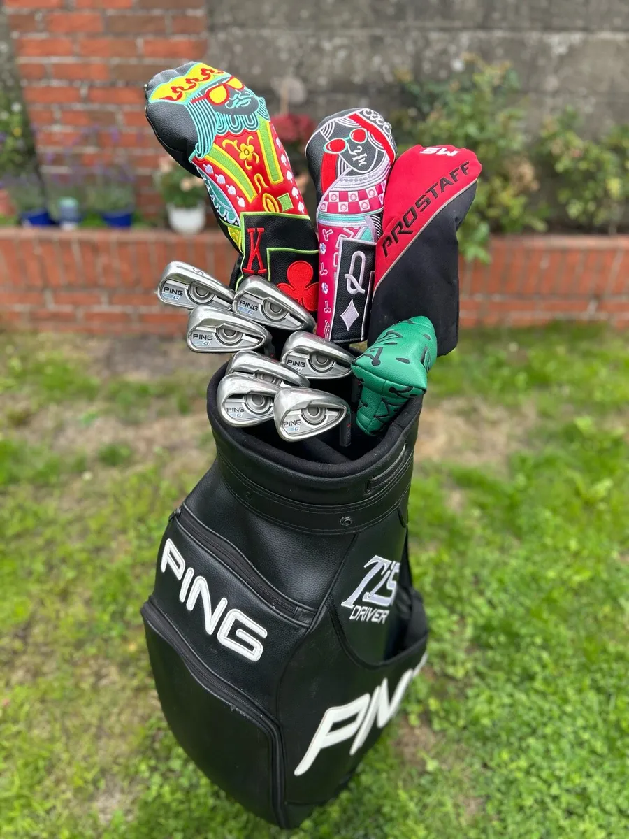 Full set of Ping Golf clubs - Image 2