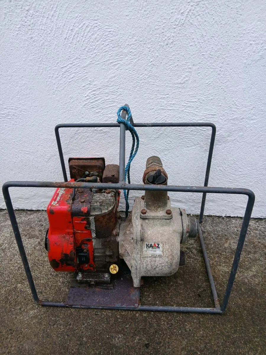 Kawasaki Petrol Water pump - Image 2