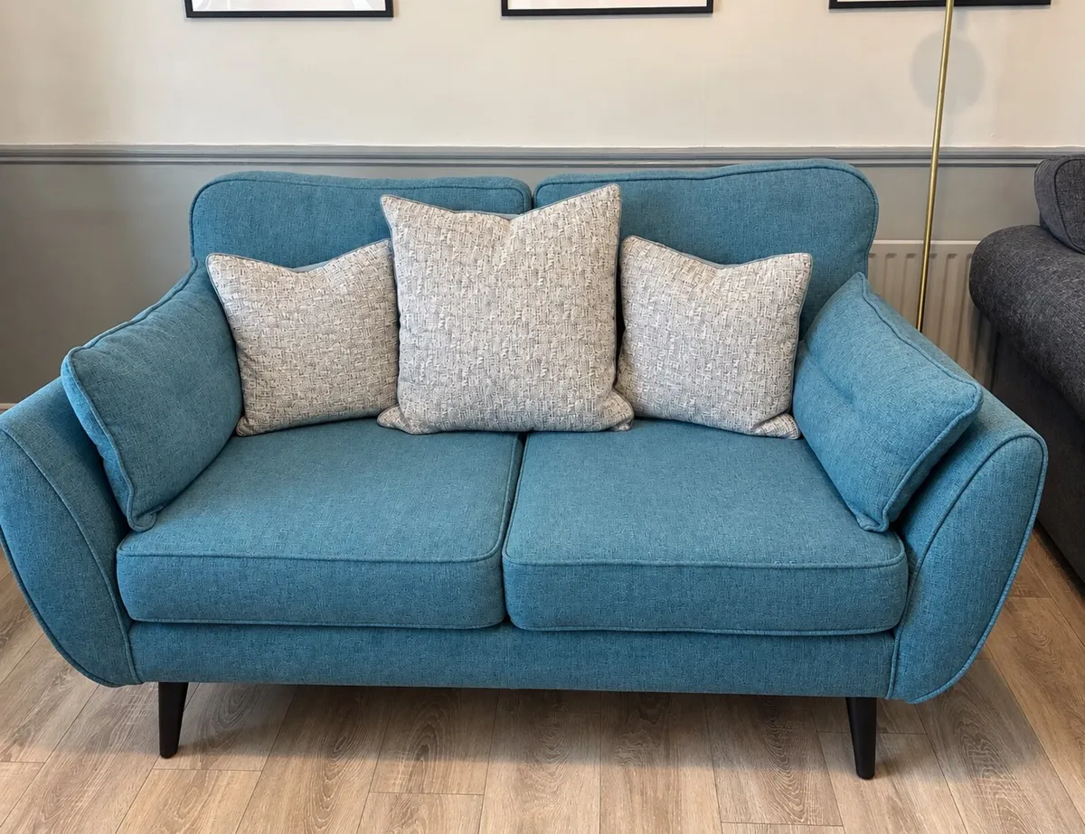 French Connection Two Seater Sofa - Image 3