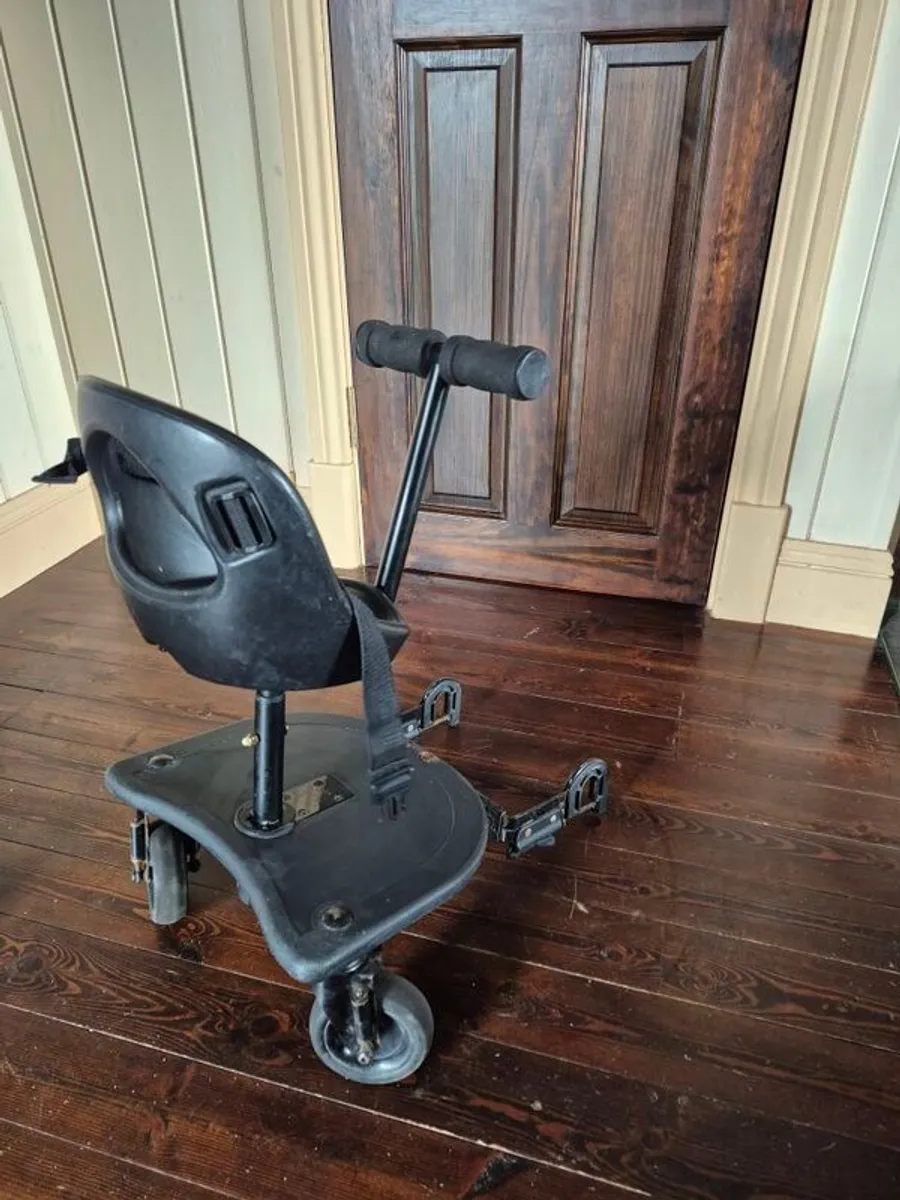 Universal Buggy Board with Seat & Handlebar (Englacha Cozy X Rider) - Image 3