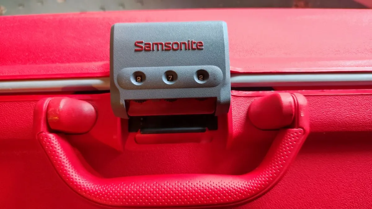 Samsonite suitcase Samsonite Europe made in France - Image 4