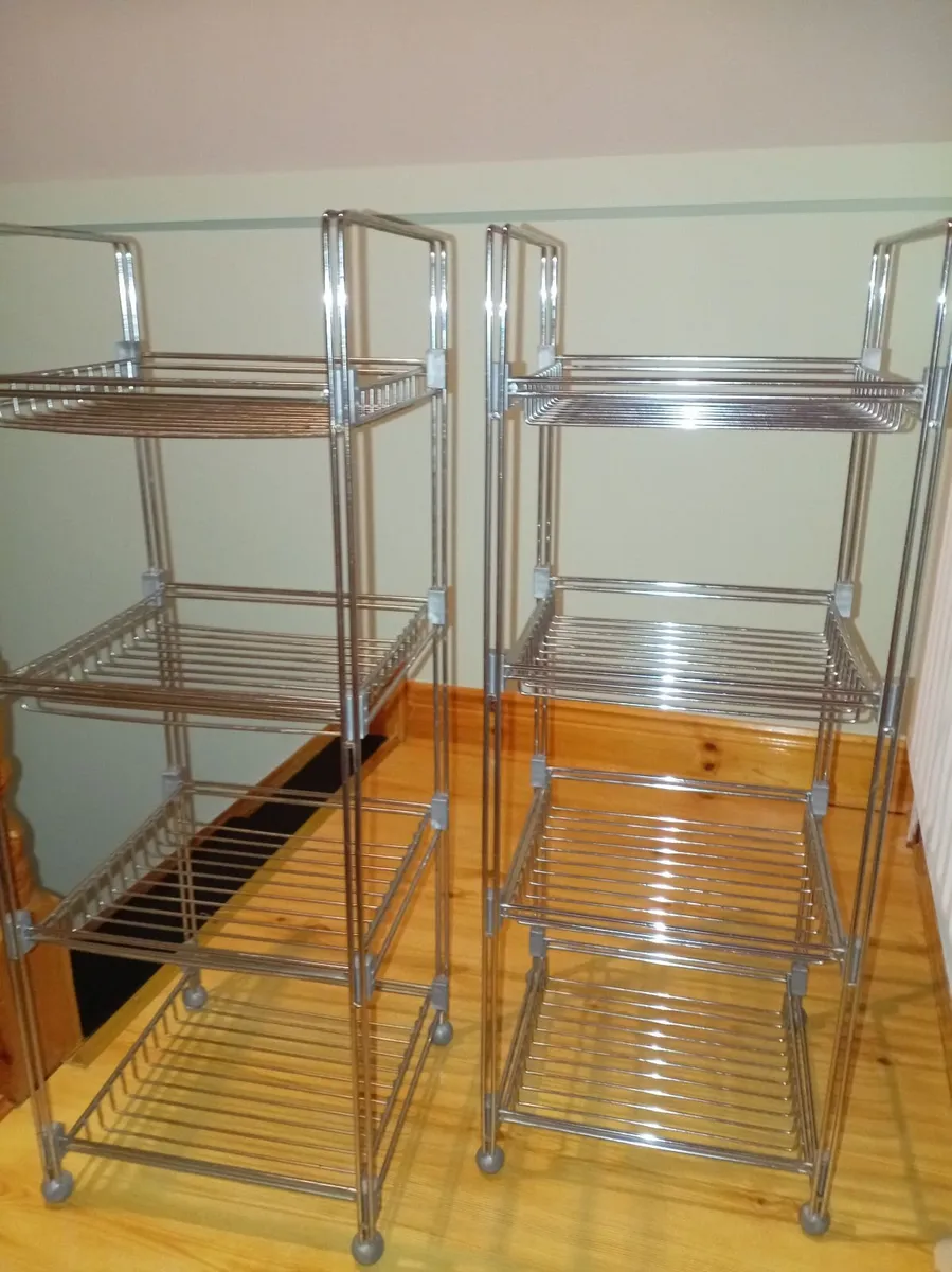 Chrome bathroom shelf - Image 1