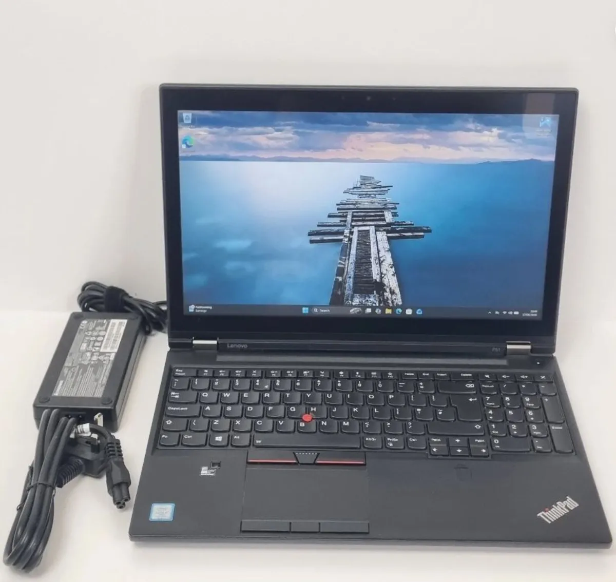 Lenovo P51 ThinkPad CAD Gaming Laptop i7 32GB RAM - Image 1